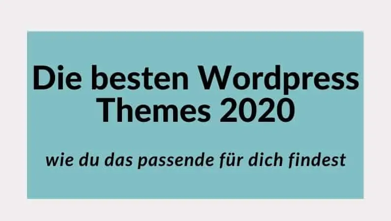Blogbild WordPress Themes 